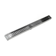 Infinity Drain 36" S-LAG 6536 PS Linear Drain Kit: Polished Stainless