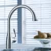 Hansgrohe 04066860 Allegro E Gourmet High Arc Kitchen Faucet, 2-Spray Pull-Down, 1.75 GPM in Steel Optic