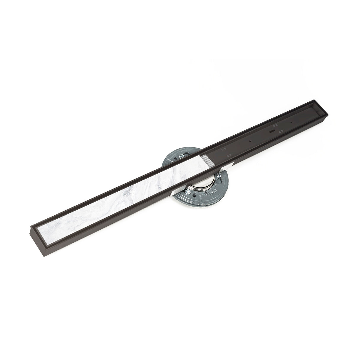 Infinity Drain 60" STIF AS 9960-I ORB Linear Drain Kit: Oil Rubbed Bronze