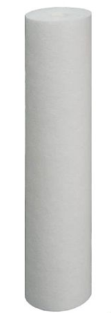 Sterling Water Treatment PB Series 2.5 inch by 10 inch Poly-Bonded Sediment Cartridge, 20 Micron Rating - Case of 24 - PB1020-24