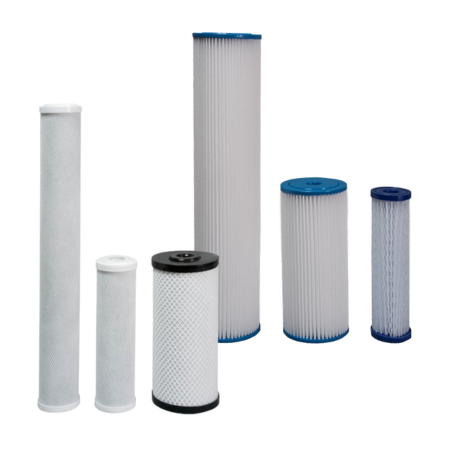 Sterling Water Treatment 20" Sediment and Carbon Block Filter Bundle