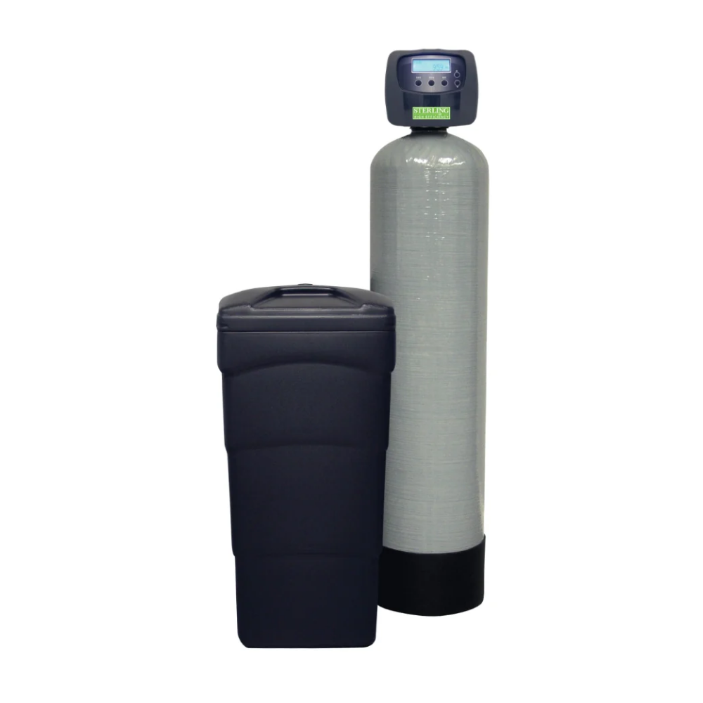 Sterling Water Treatment PWS1 Series High Efficiency Water Softener System with 30,000 Grain Capacity - PWS1-30-HE