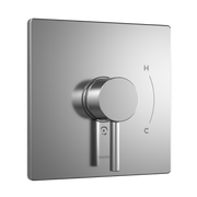 Toto Square Pressure Balance Valve Shower Trim, Polished Chrome - Tbv01801U#Cp