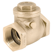 Legend Valve 105-103NL Swing Check Valve 1/2 Inch FNPT Brass - 3 Pack