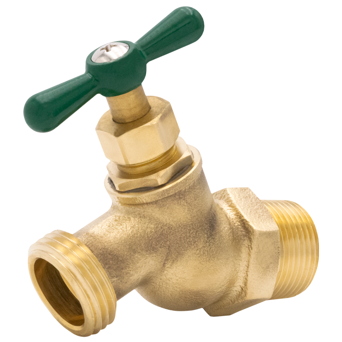 Legend Valve 1/2" T533 No Lead No Kink Hose Bibb in Brass - 107-203NL