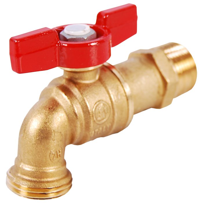 Legend Valve 3/4" T-537 Ball Valve Hose Bibb in Brass - 107-168