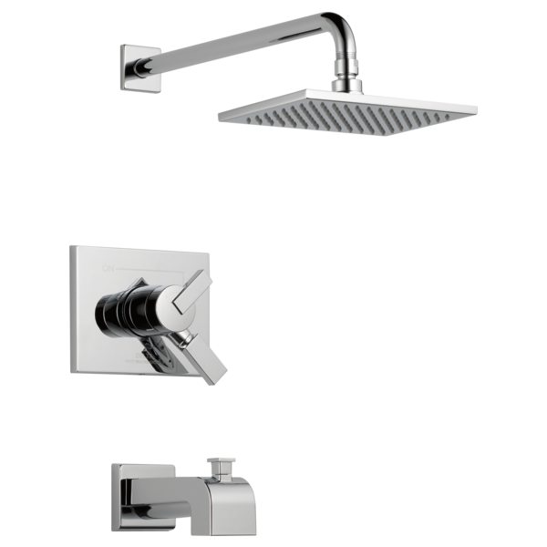 Delta Vero Monitor 17 Series Tub & Shower Trim in Chrome Finish - T17453-WE