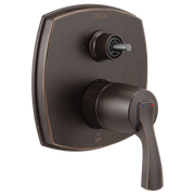 Delta Stryke 14 Series Integrated Diverter Trim with Three Function Diverter Less Diverter Handle