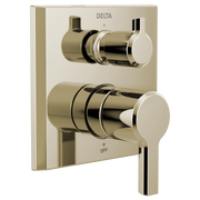 Delta Pivotal Two-Handle Monitor 14 Series Valve Trim with 3-Setting Diverter