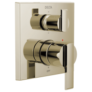 Delta Ara Angular Modern Monitor 14 Series Valve Trim with 6-Setting Integrated Diverter