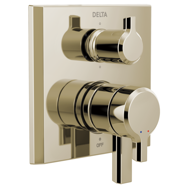 Delta Pivotal Two-Handle Monitor 17 Series Valve Trim with 6-Setting Diverter
