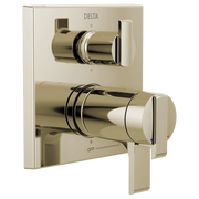Delta Ara Angular Modern TempAssure 17T Series Valve Trim with 6-Setting Integrated Diverter
