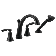 Delta Woodhurst Roman Tub with Hand Shower Trim
