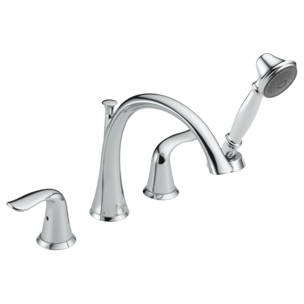 Delta Lahara Roman Tub with Handshower Trim