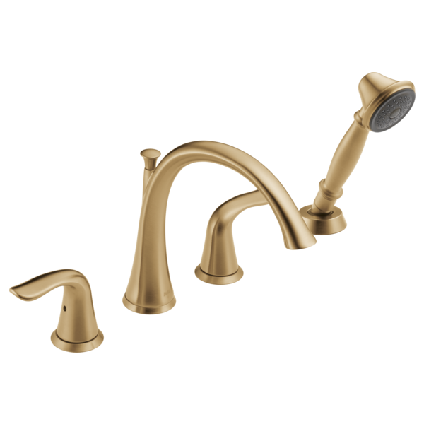 Delta Lahara Roman Tub with Handshower Trim