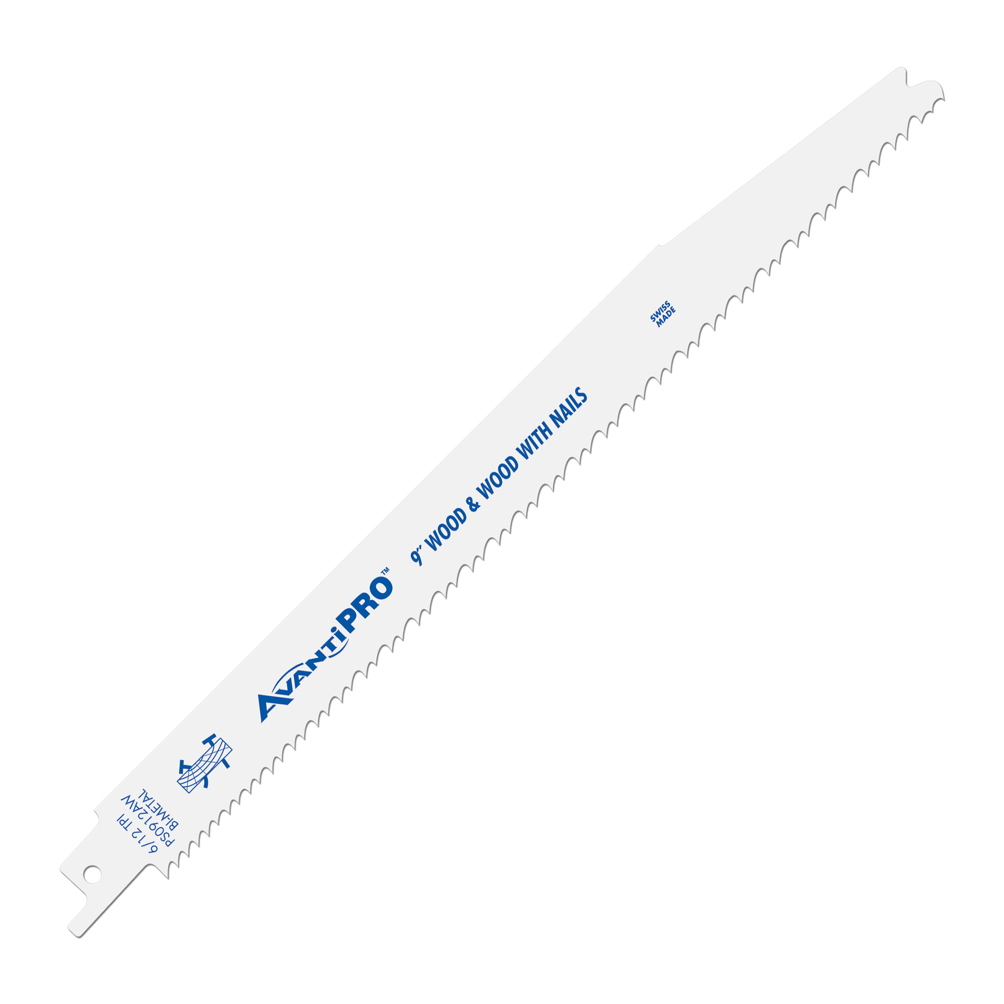 AvantiPro PS0912AW200 9" 6/12 TPI Bi-Metal Reciprocating Saw Blade (200-Pack)