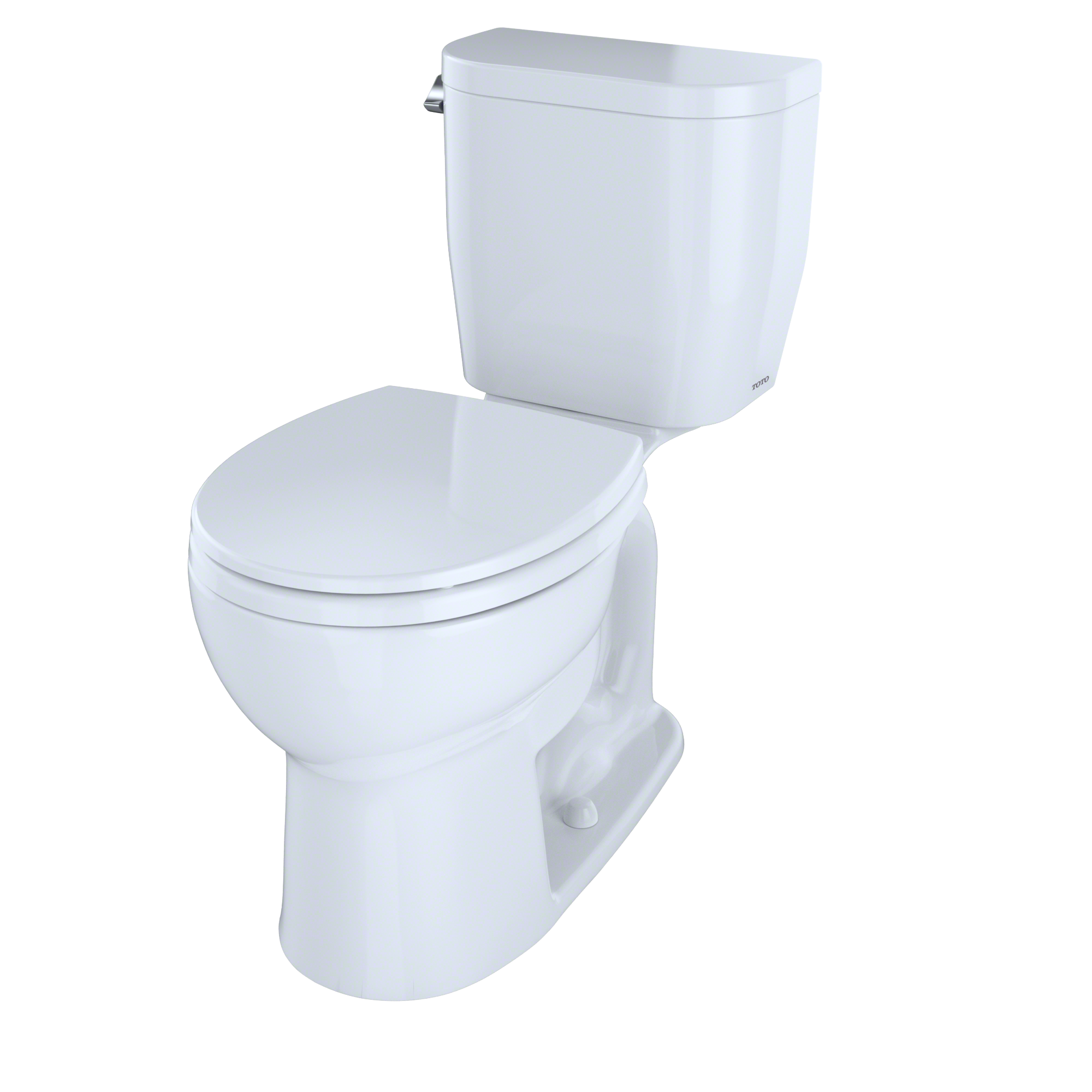 Toto Entrada Two Piece Round Universal Height Toilet 1.28 GPF Less Seat in Sedona Beige
