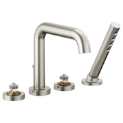 Brizo Litze Roman Tub with Handshower - Less Handles