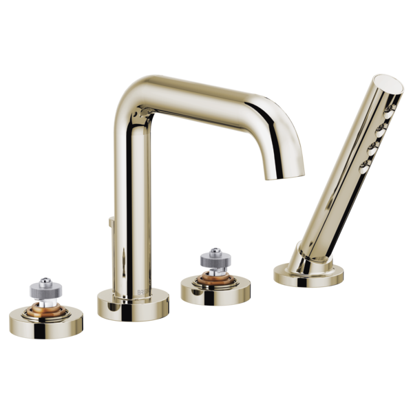 Brizo Litze Roman Tub with Handshower - Less Handles