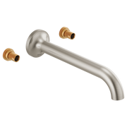 Brizo Odin Two-Handle Wall Mount Tub Filler - Less Handles