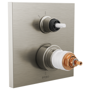 Brizo Frank Lloyd Wright TempAssure Thermostatic Valve with 3-Function Integrated Diverter Trim - Less Handles