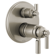 Brizo Invari Tempassure Thermostatic Valve with Integrated 3-Function Diverter Trim