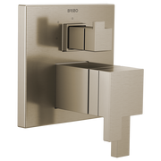 Brizo Siderna TempAssure Thermostatic Valve with Integrated 3-Function Diverter Trim