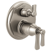 Brizo Rook TempAssure Thermostatic Valve with 6-Function Diverter Trim