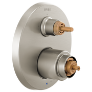 Brizo Odin Pressure Balance Valve with Integrated 3-Function Diverter Trim - Less Handles