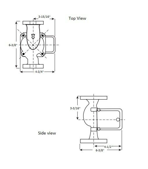 Taco 007-F5 Cast Iron Circulator, 1/25 HP