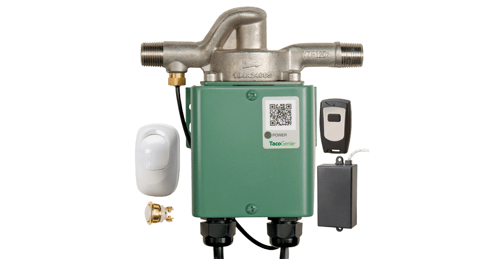 Taco 008-CT-USK Pump with Under Sink Kit, 1/2" Male NPT, 1/25 HP