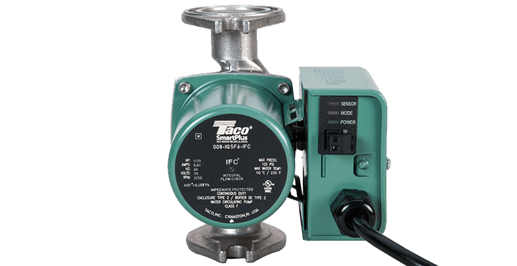 Taco SmartPlus 008IQSF6 Hot Water Recirculating Pump