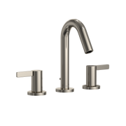 Toto GF Series 1.2 GPM Two Lever Handle Widespread Bathroom Sink Faucet, Polished Nickel