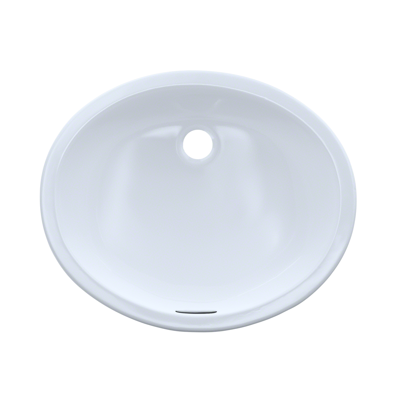 BUNDLE: Toto Rendezvous Oval Undermount Bathroom Sink in White with Grohe Concetto S-Size Single Handle Faucet in Chrome