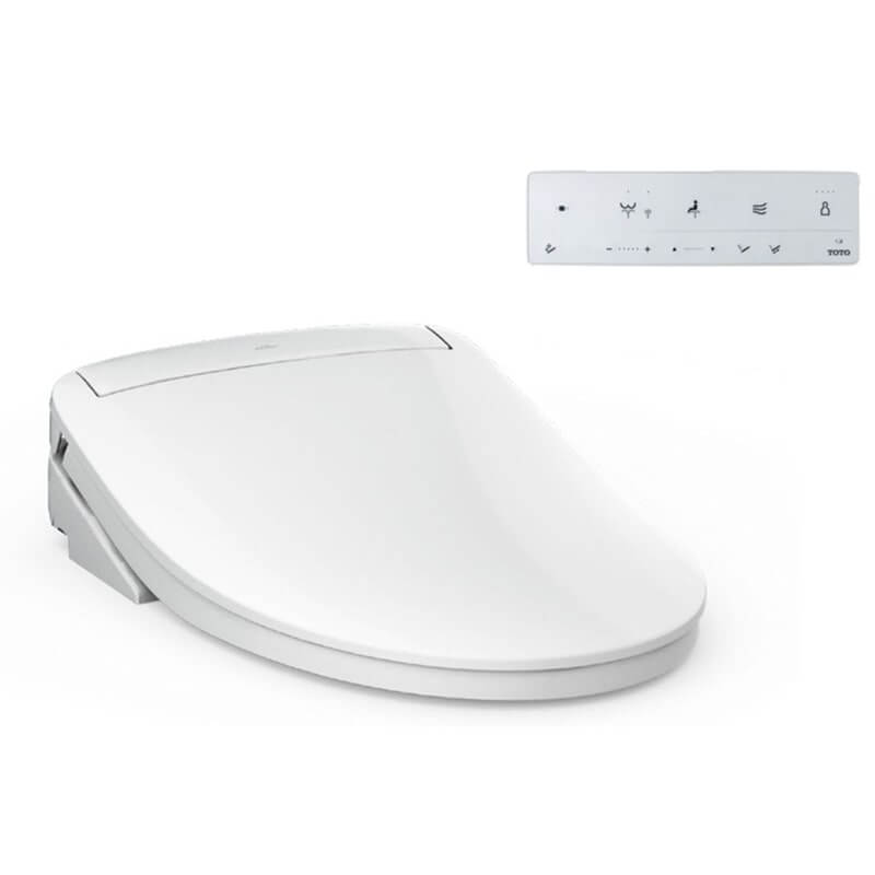 TOTO KS6 Elongated Bidet Seat in Cotton White