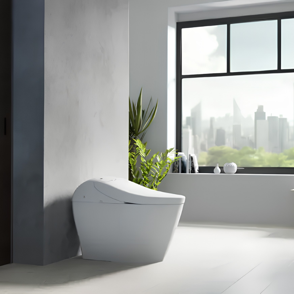TOTO Washlet G5A Lite Integrated Elongated Smart Toilet - Cotton White