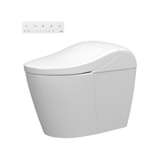 TOTO Washlet G5A Lite Integrated Elongated Smart Toilet - Cotton White