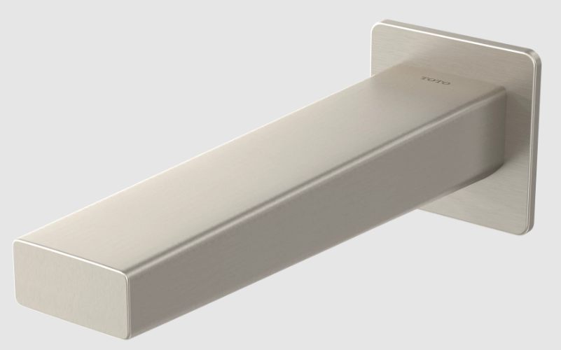 Toto GB Bathroom Wall Mount Tub Spout, Brushed Nickel - TBG10001U#BN