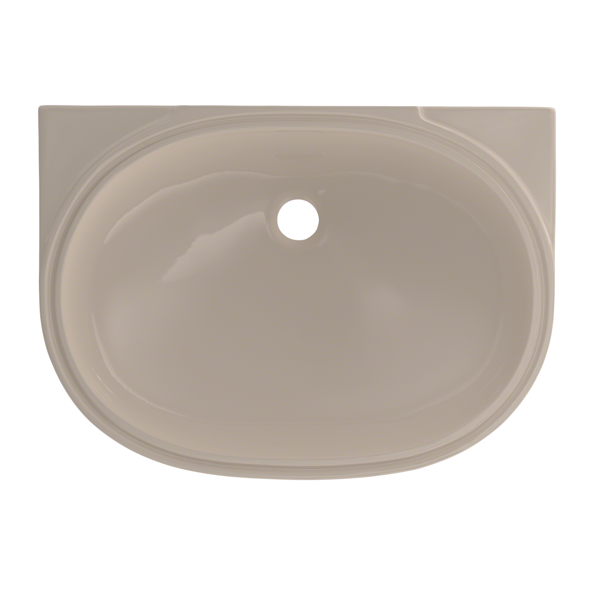 Toto Oval 19-11/16" X 13-3/4" Undermount Bathroom Sink With CeFiONtect, Bone