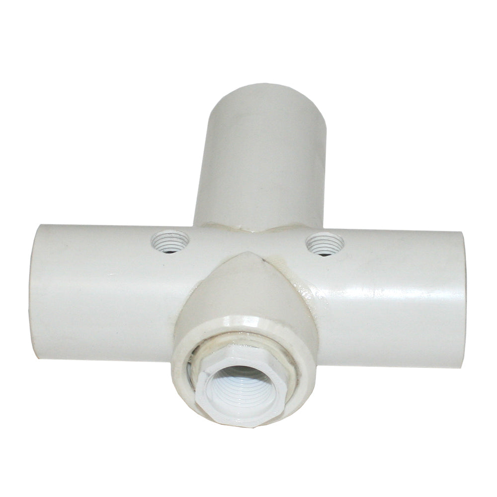 Merrill Manufacturing PVC Tank Tee Durable No-Lead Tee for Pressure Tank Connections