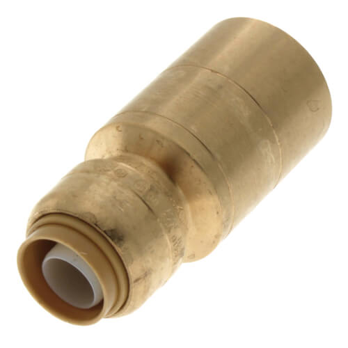 Sharkbite 1/2" x 1" CTS Fitting Reducer - Lead Free in Brass - U722LF