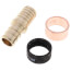 Sharkbite 1/2" PEX Crimp x 1/2" PB Coupling (Lead Free) - UC4008LF