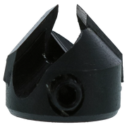 Freud 7010R 15.5mm carbide tipped boring bit with pointed flutes and central hole on dark metallic base.