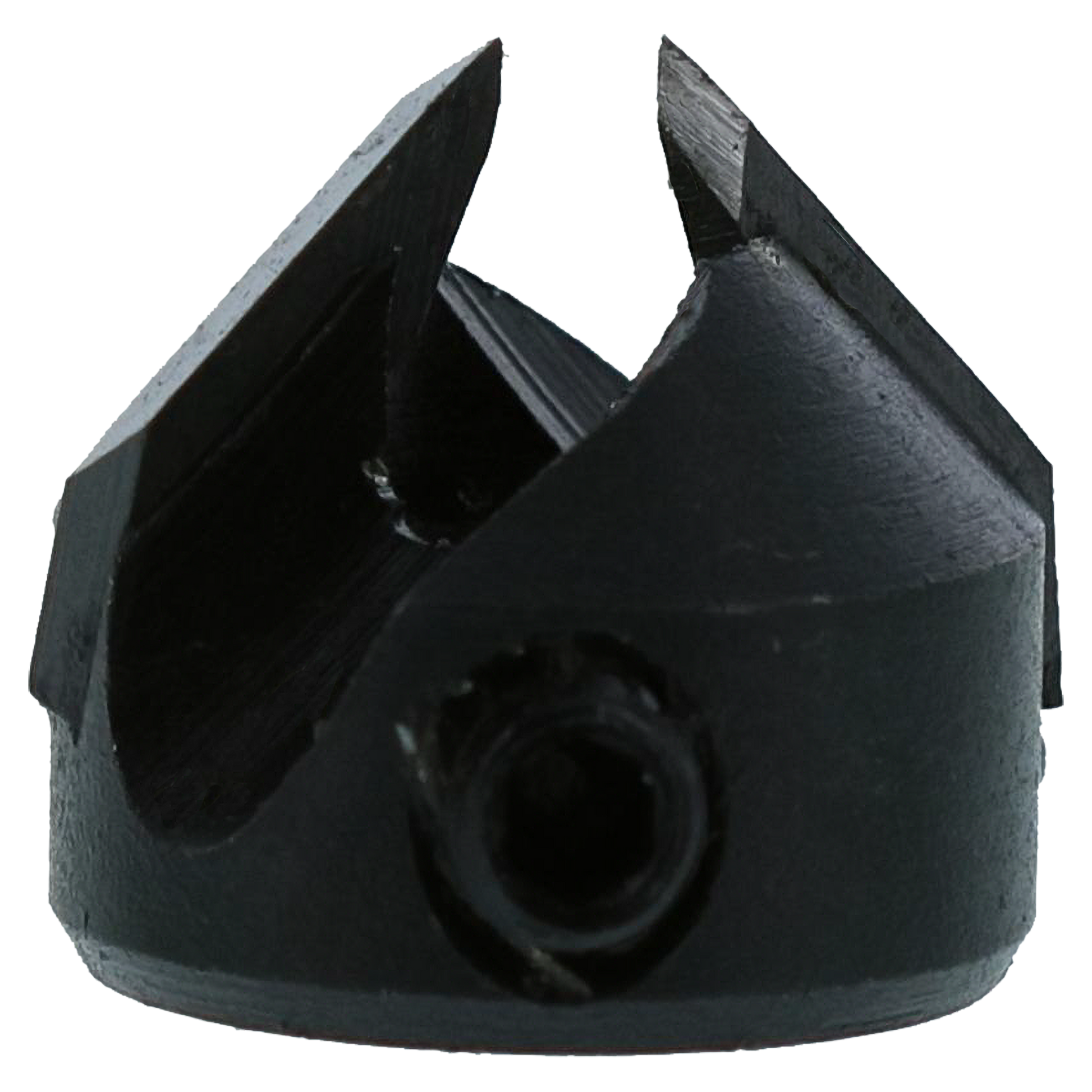 Freud 7010R 15.5mm carbide tipped boring bit with pointed flutes and central hole on dark metallic base.