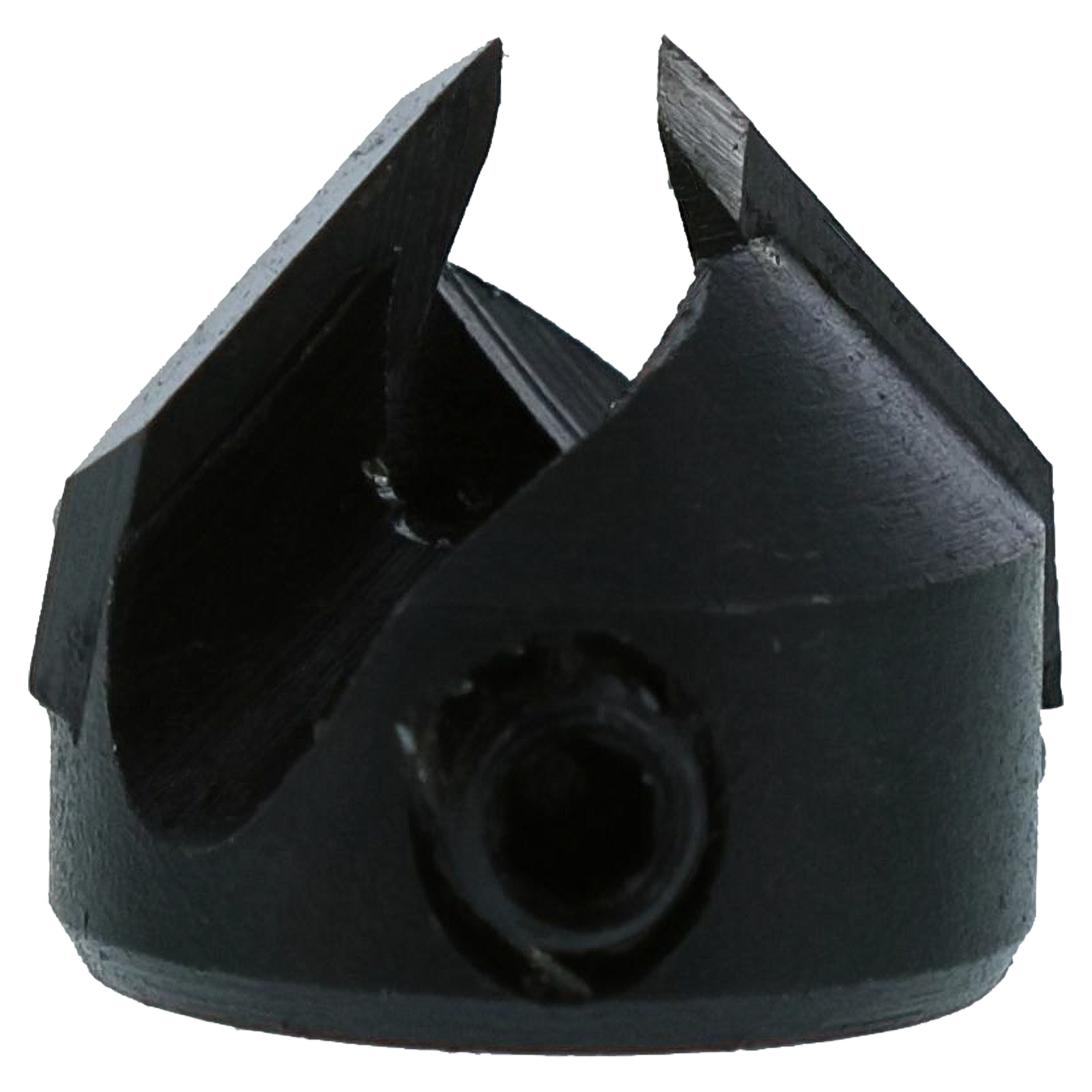 Freud 7010R 15.5mm carbide tipped boring bit with pointed flutes and central hole on dark metallic base.