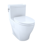 Toto Aimes One Piece Elongated Universal Height Toilet with CEFIONTECT 1.28 GPF