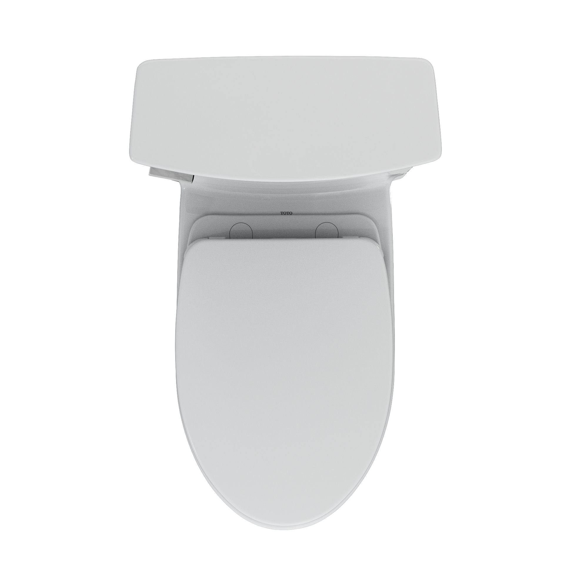 Toto Soiree One Piece Elongated Universal Height Toilet with CEFIONTECT 1.28 GPF with SS124 SoftClose Seat in Cotton White