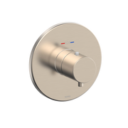 Toto Round Thermostatic Mixing Valve Shower Trim, Brushed Nickel - TBV01406U#BN