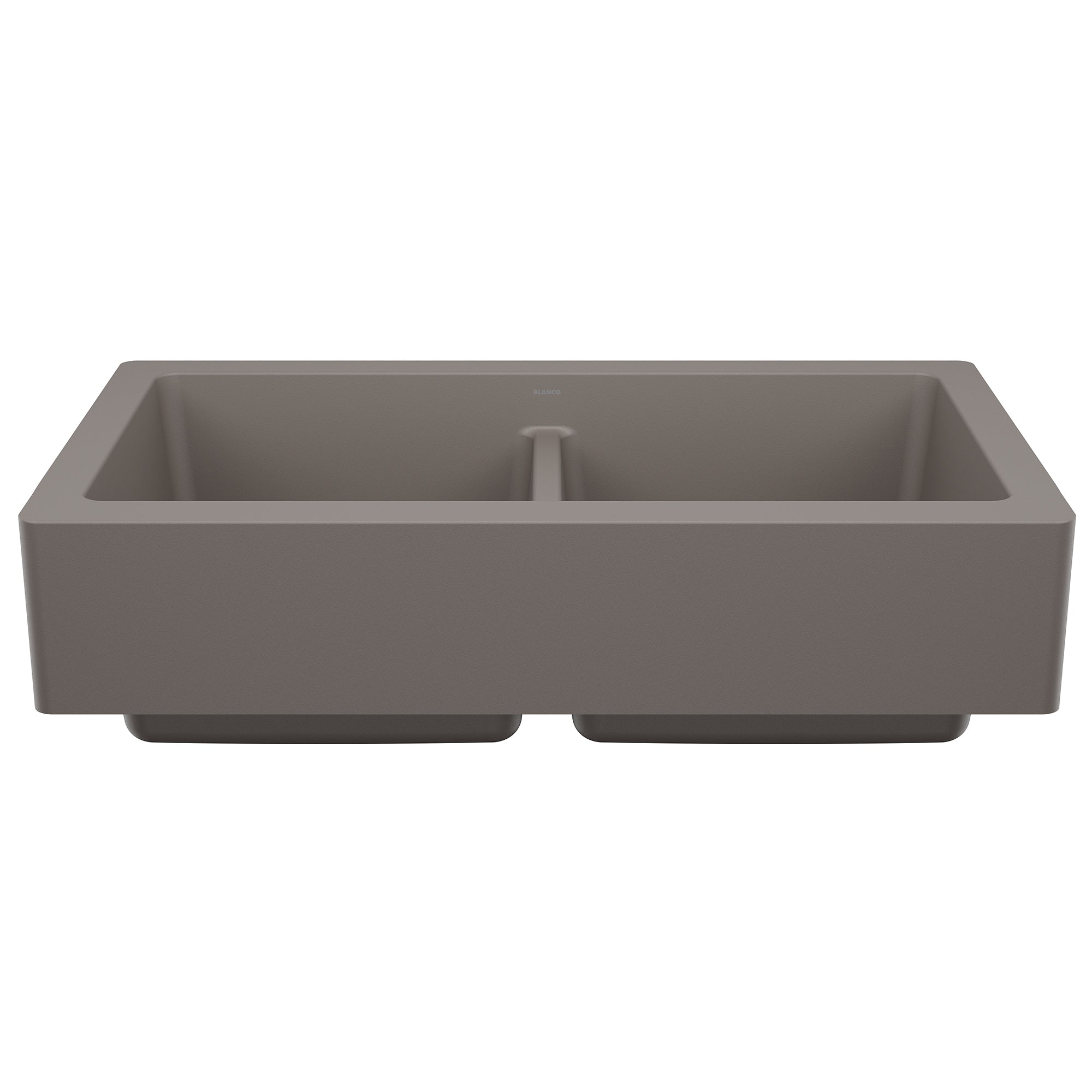 Blanco 527418: Vintera 33" Equal Double Apron Sink - Volcano Grey