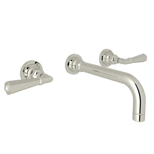Rohl San Giovanni Wall Mount Lavatory Faucet Trim in Polished Nickel - A2307LMPNTO-2